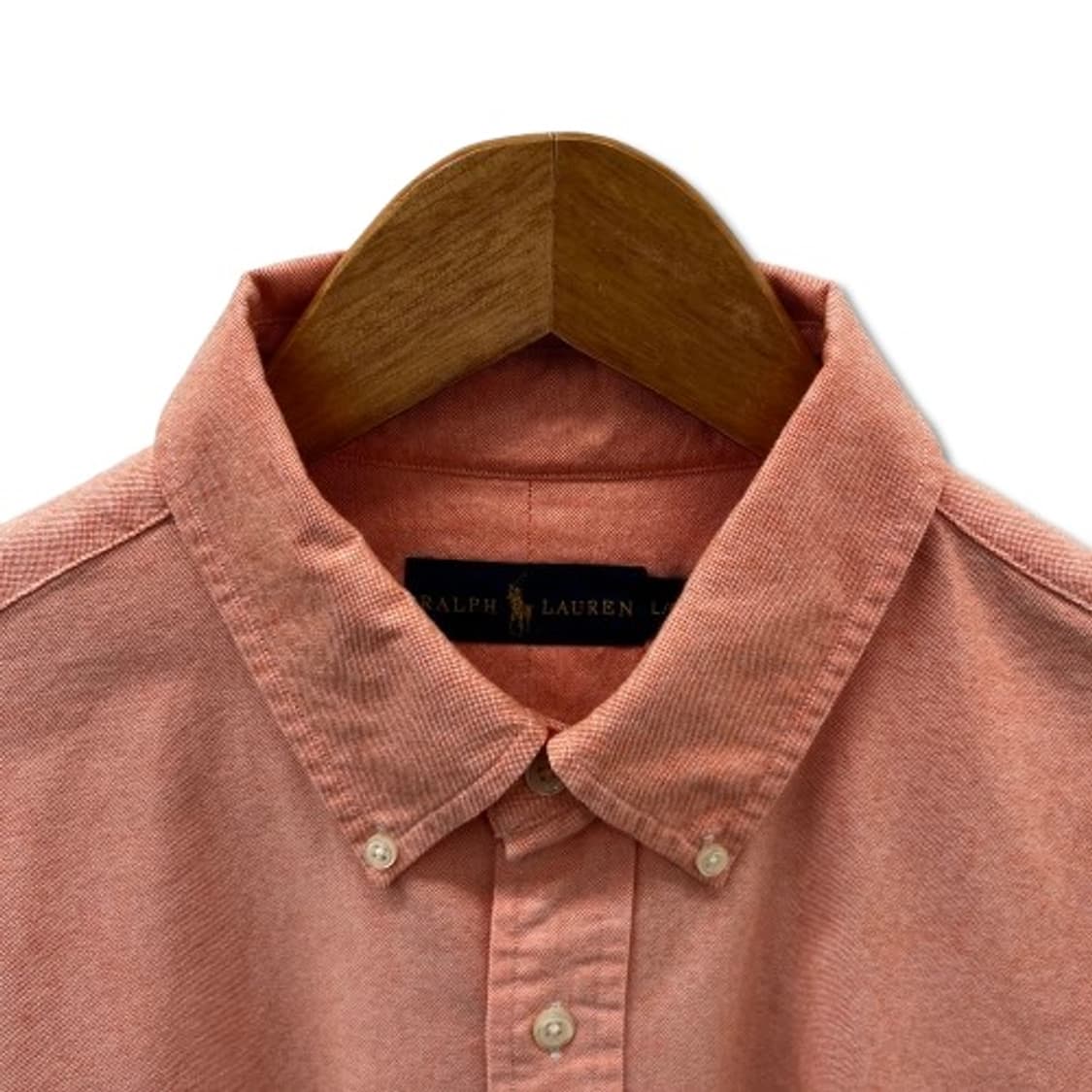 폴로 랄프로렌 클래식 버튼 다운 코랄 핑크 셔츠 상품이미지4