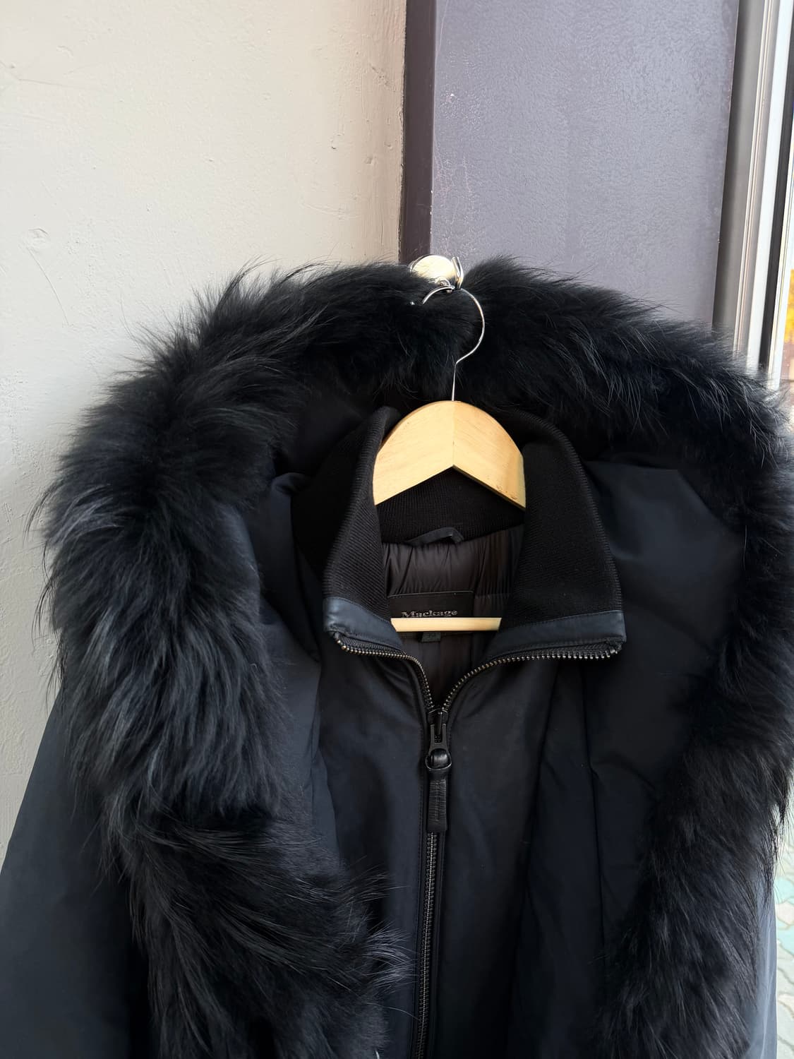 L/ 맥케이지 아달리 퍼 트리밍 다운 패딩 상품이미지6