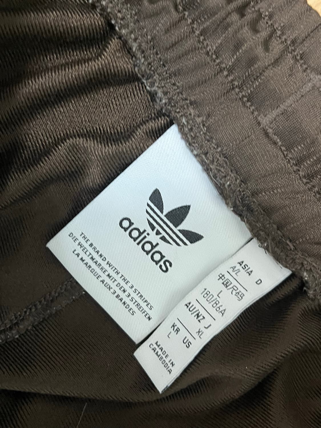 아디다스 오리지널스 트랙팬츠 다크 브라운 상품이미지2