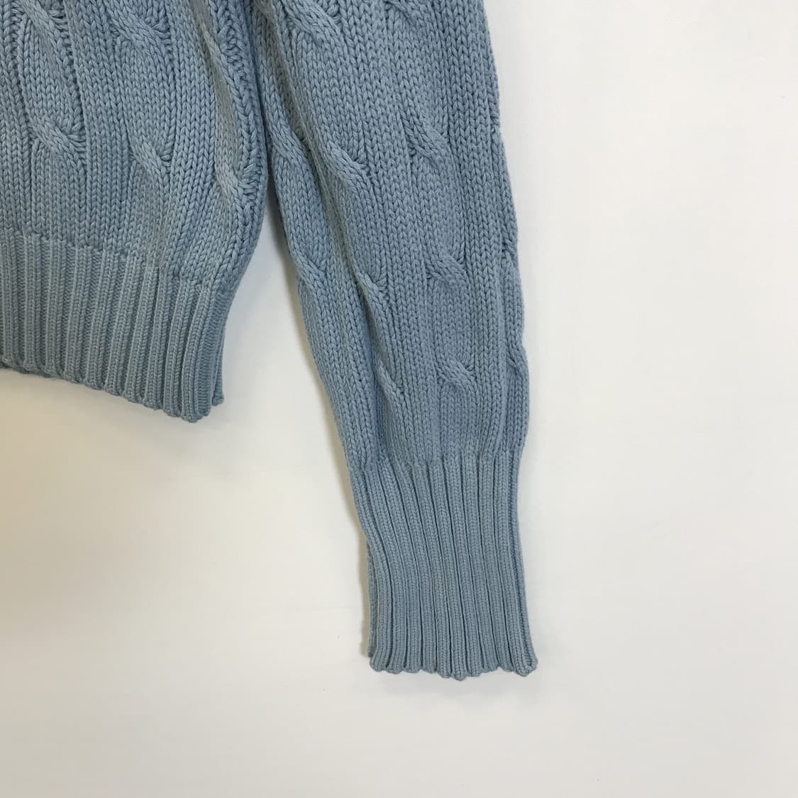 폴로 랄프로렌 스카이블루포니 케이블니트 [여성90] 상품이미지3