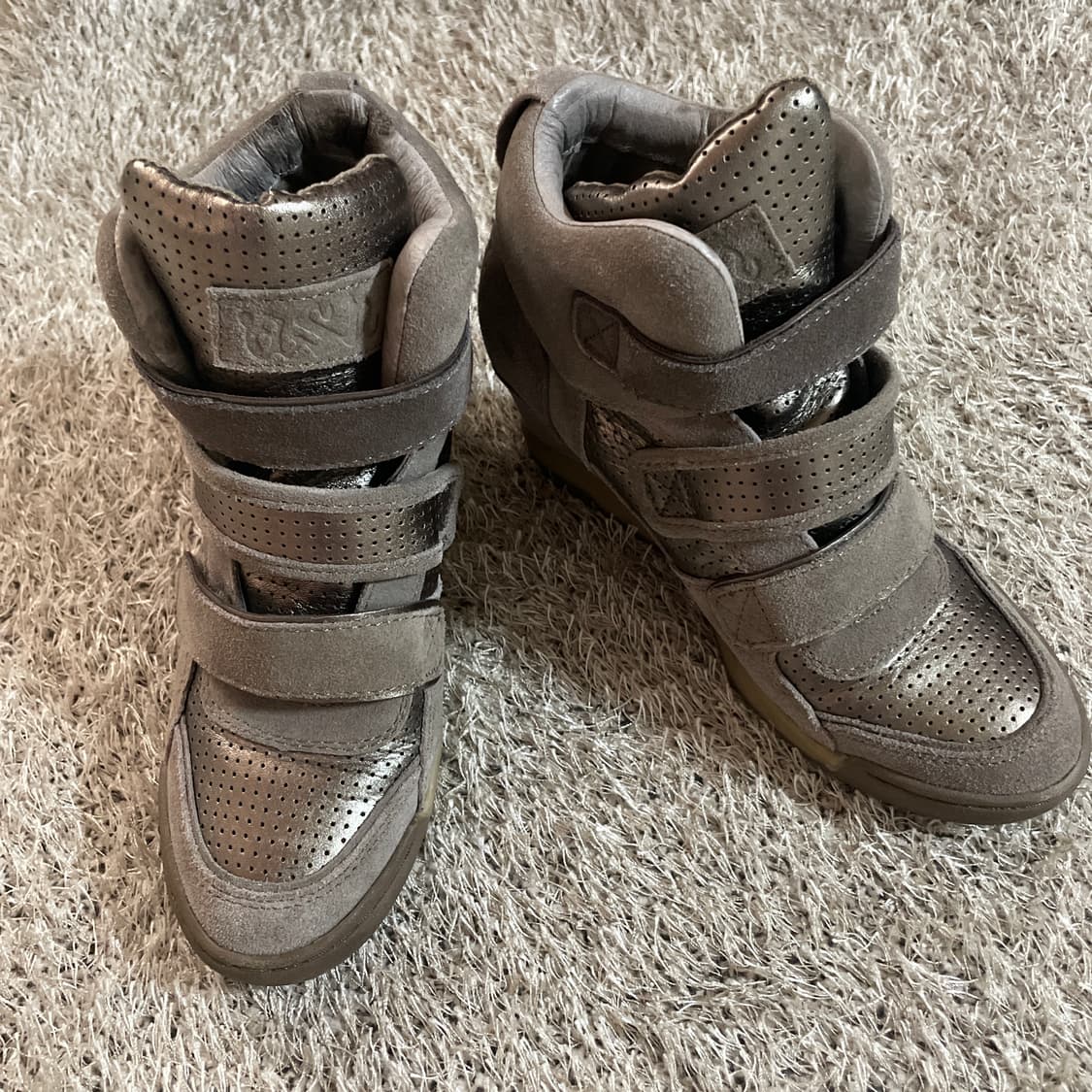 ash 웨지힐 메탈 브라운  상품이미지2