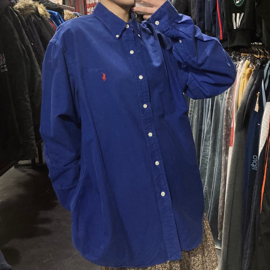 [IM]폴로 랄프로렌 셔츠 블루 상품이미지5