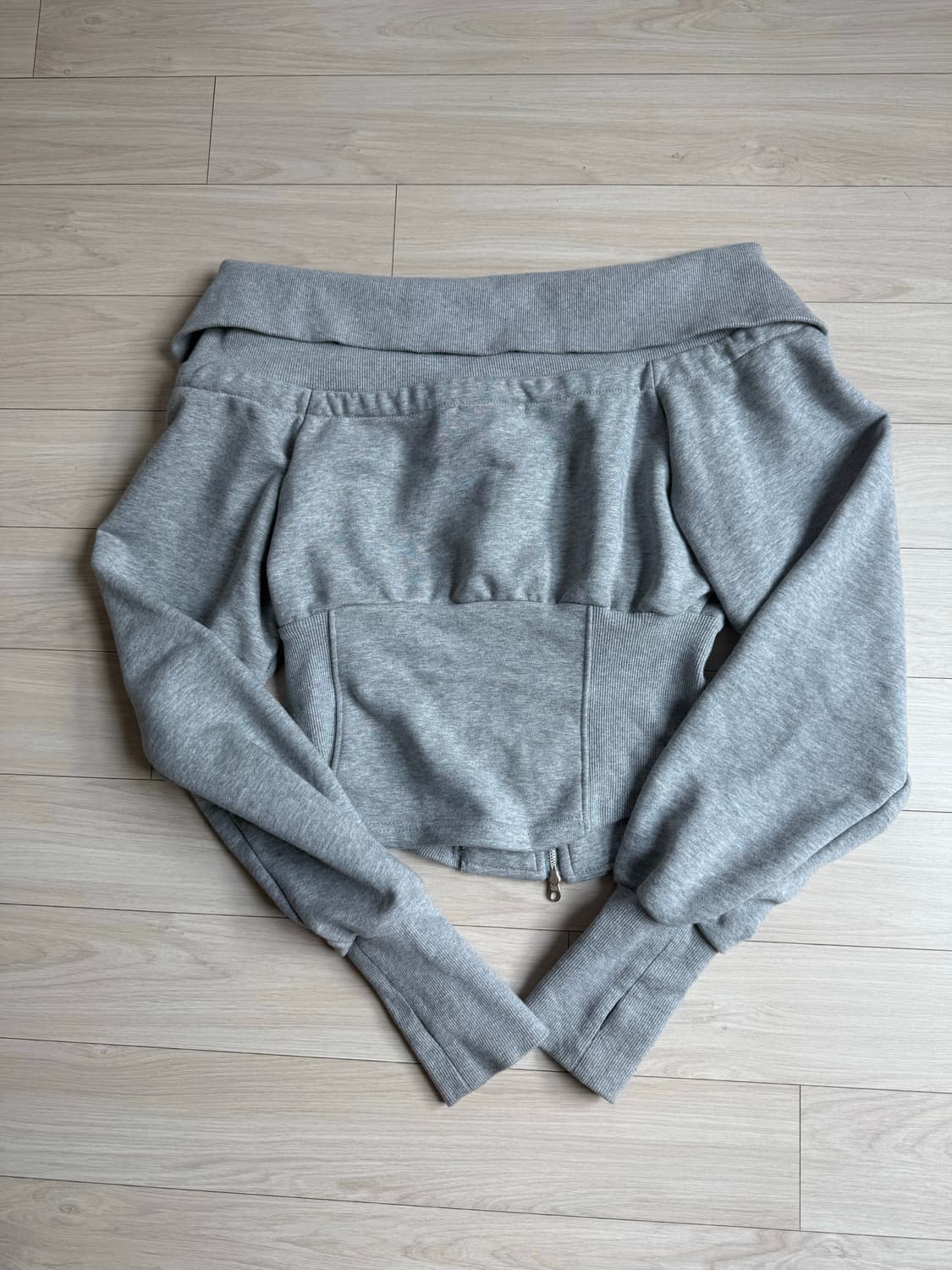(bohemseo) CORSET OFF-SHOULDER ZIP-UP 상품이미지5