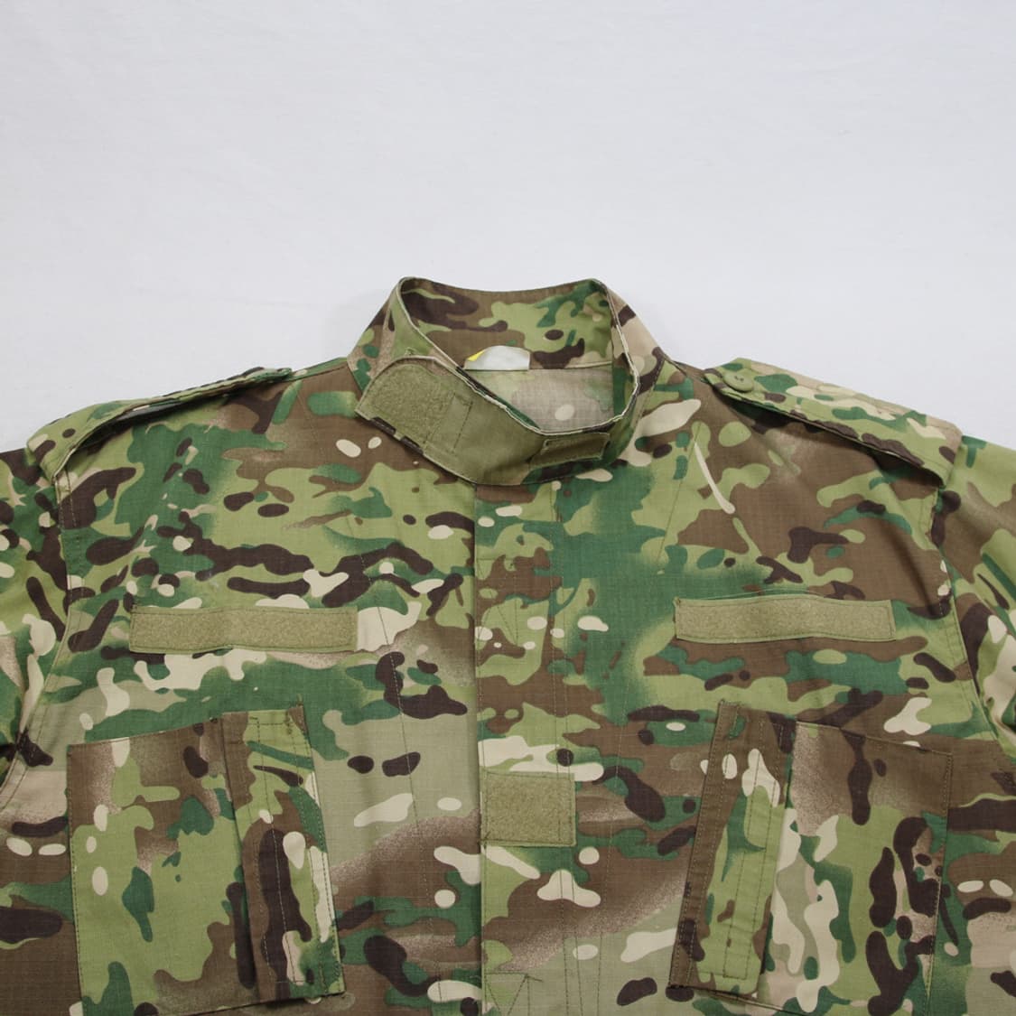 (착용컷) U.S.ARMY 립스탑 컴뱃 자켓 (남성용 110) 상품이미지4