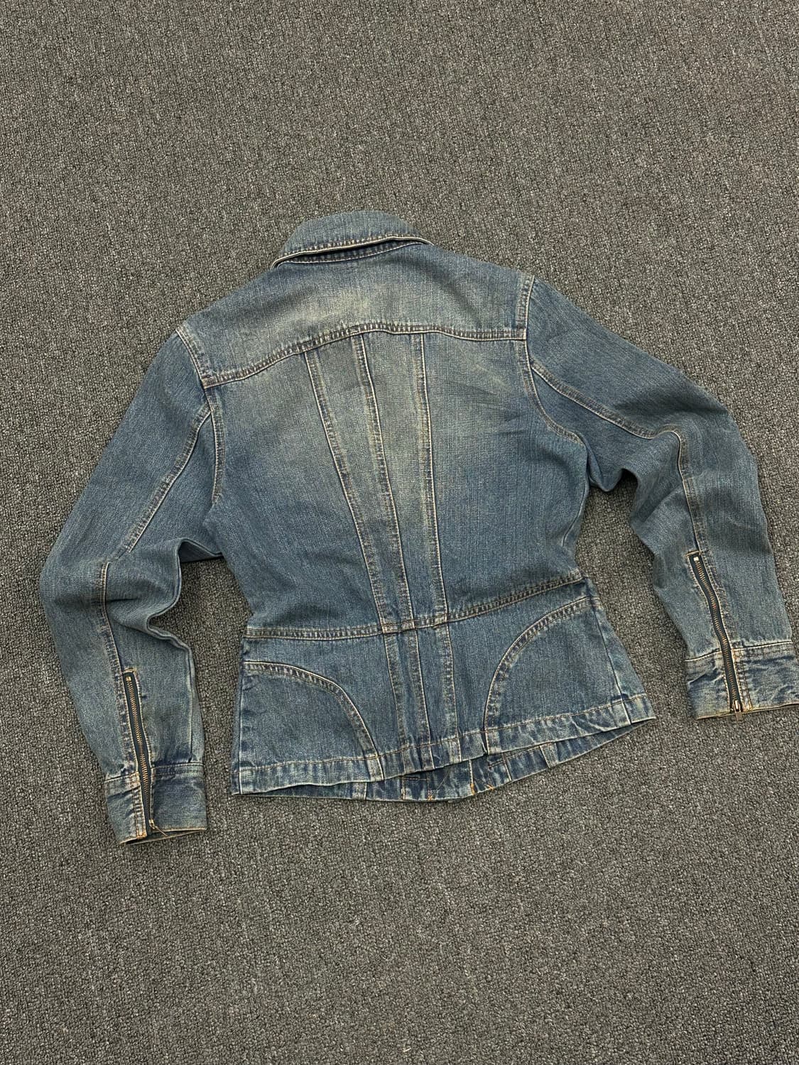 XS)THE LIMITED 빈티지 여성 데님자켓 상품이미지5
