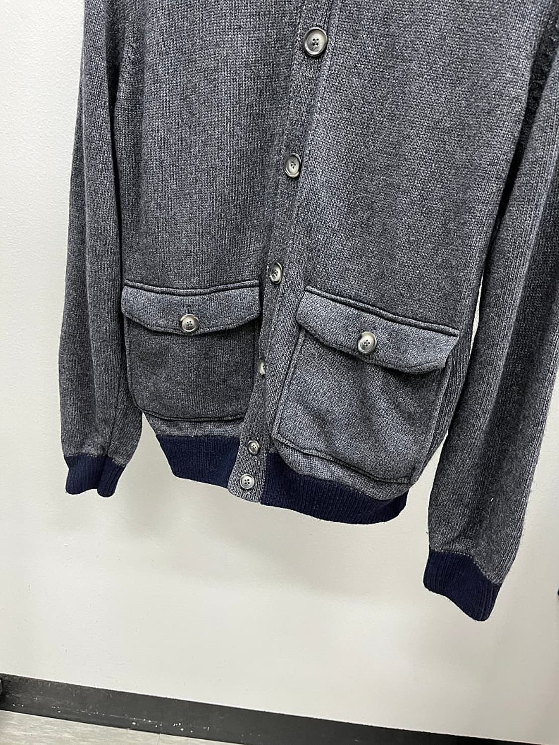 100-105) DANIELE BLASI 이태리 헤링턴 니트자켓 상품이미지4