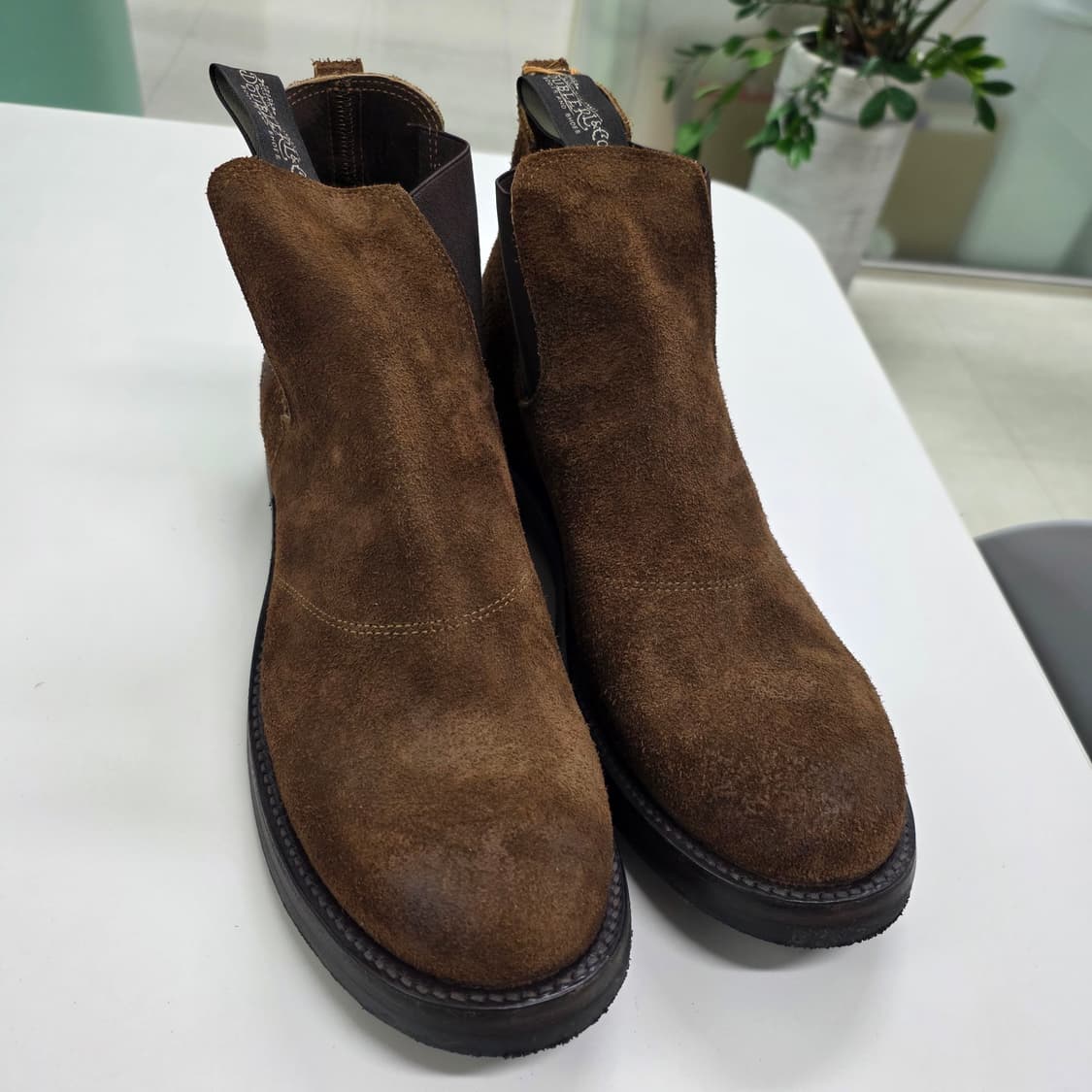 RRL 콩그레스 러프아웃 스웨이드 첼시 부츠 10d 상품이미지2