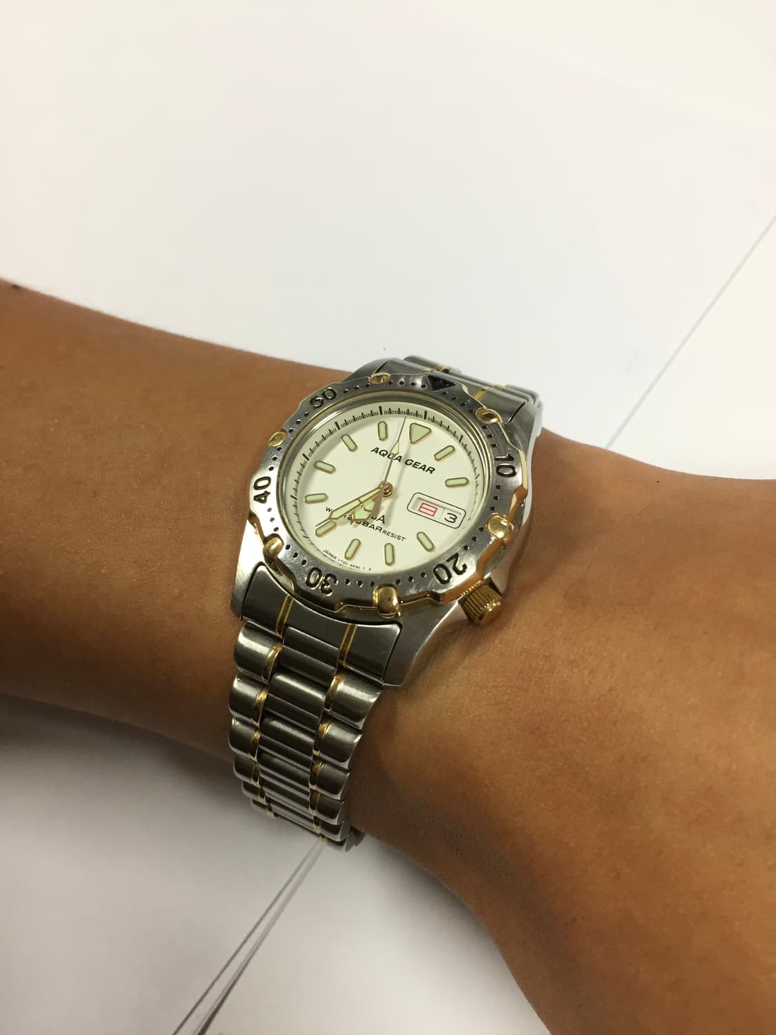 90s seiko alba aqua gear combi day-date 상품이미지5