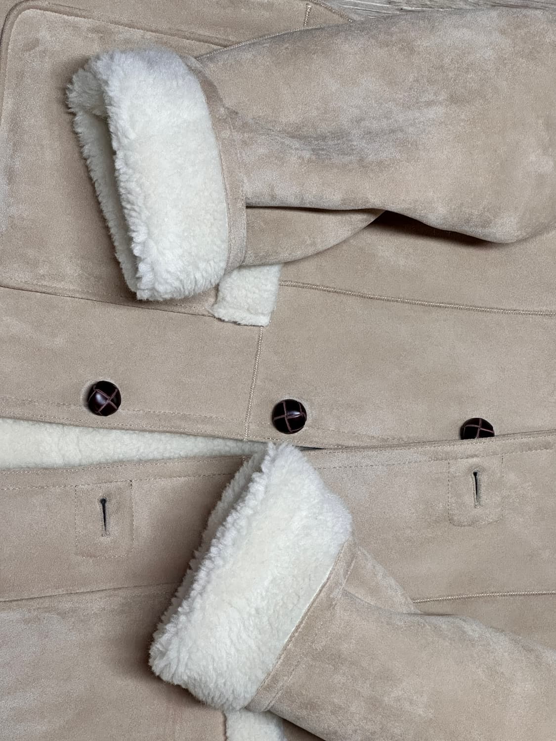 틸아이다이 리버시블 스웨이드 무스탕 자켓 상품이미지2