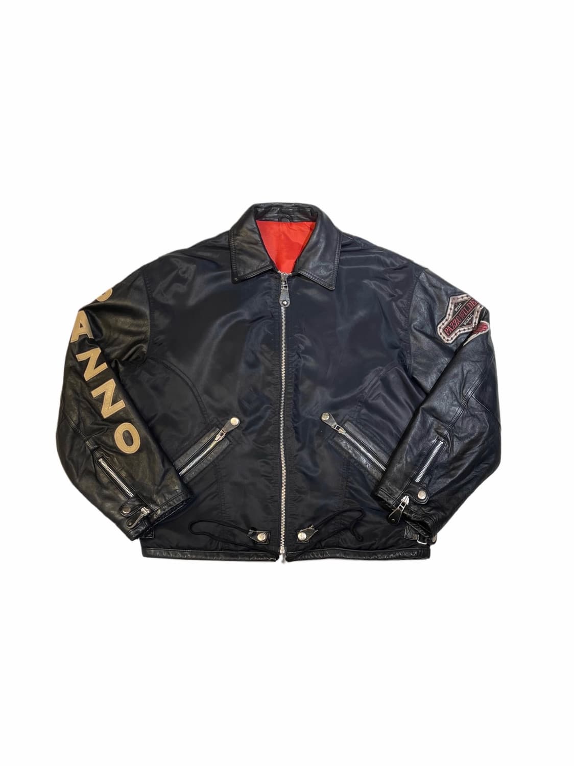 Pazzo 90’s 레더자켓 상품이미지1
