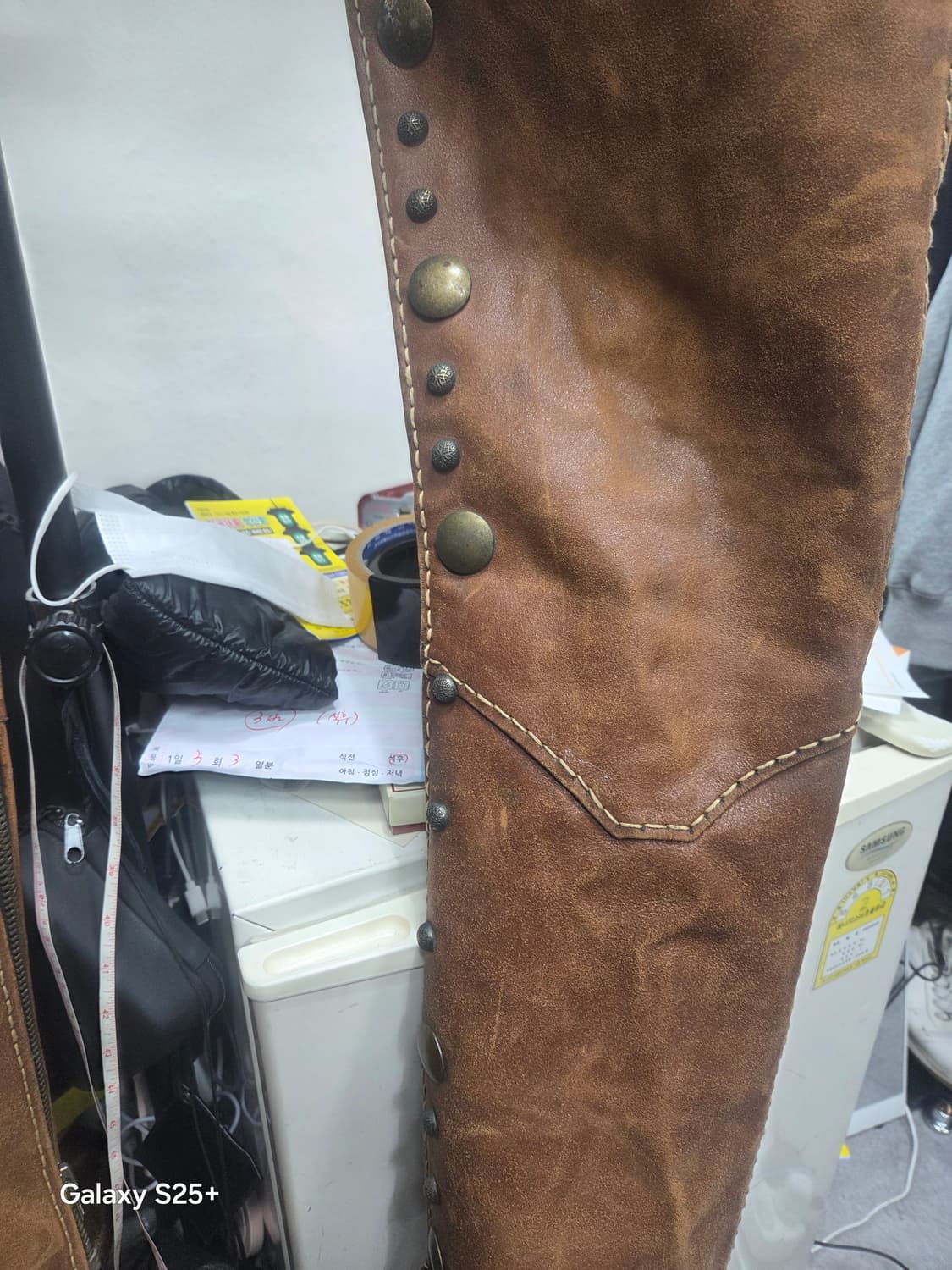 가죽  챕스   웨스턴   스타일 상품이미지3