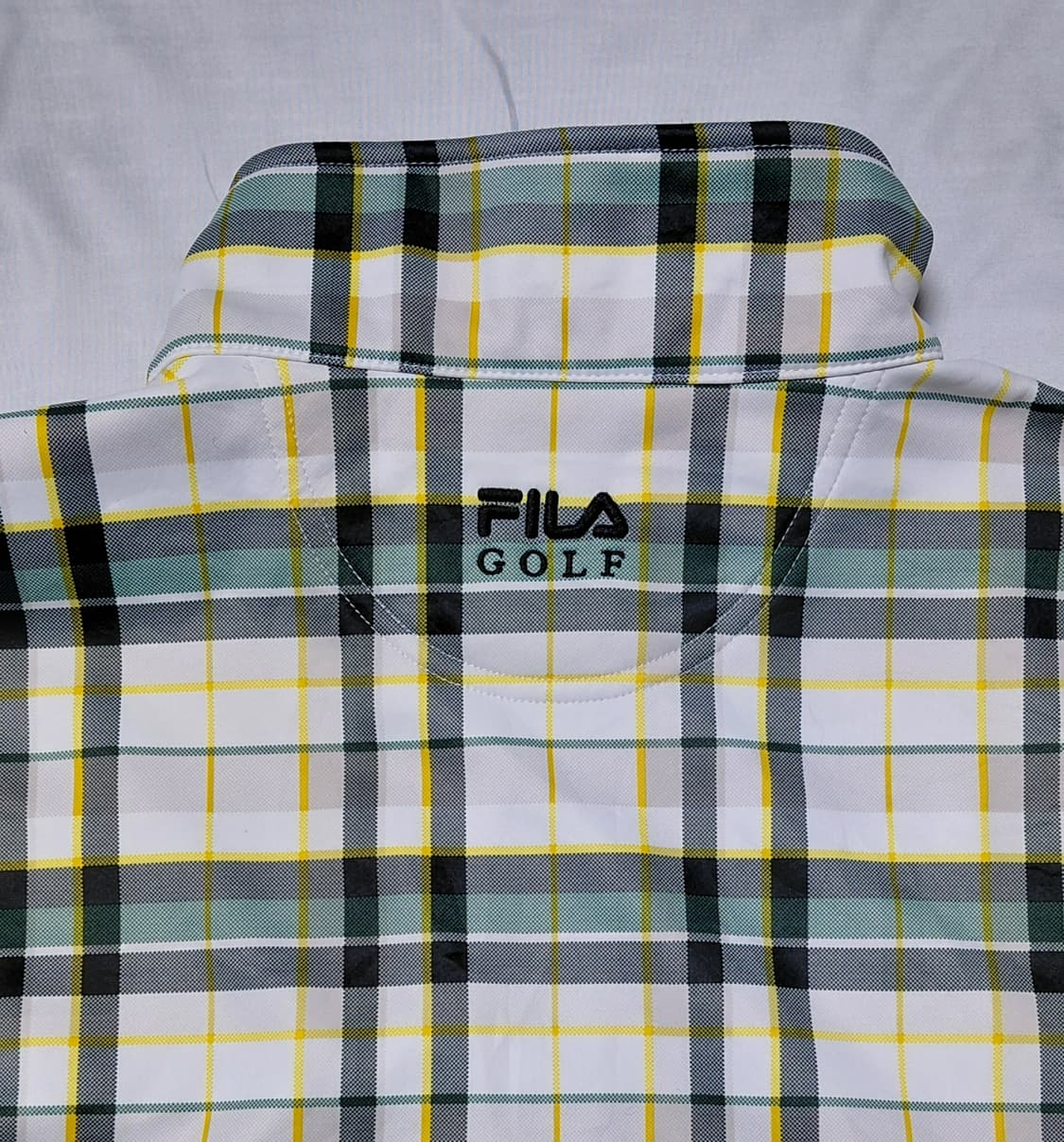 FILA GOLF 체크 집업 자켓 LL 상품이미지8