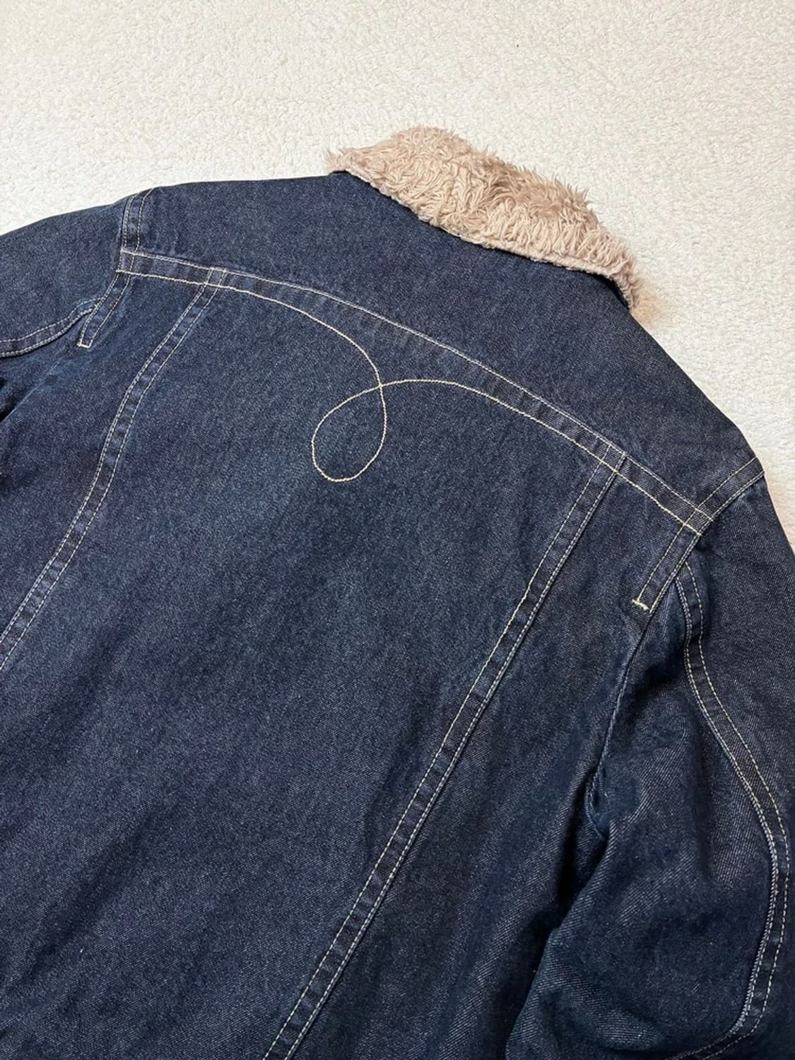 CK 캘빈클라인 00's 양털 쉐르파 데님 자켓 PN6005 상품이미지8