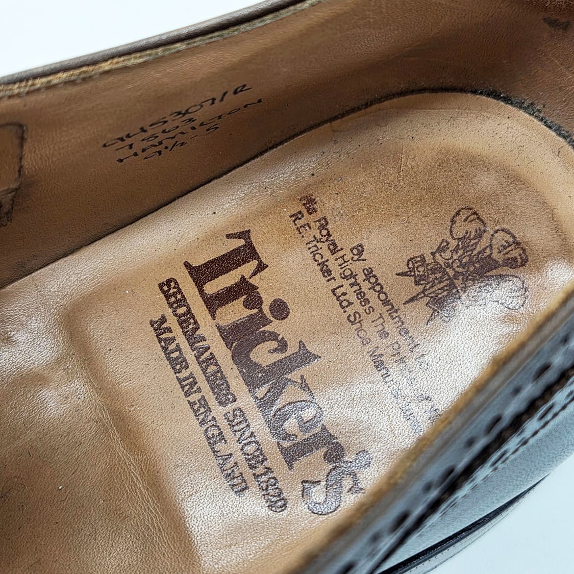  트리커즈 해밀턴 옥스포드 슈즈 다크 브라운 (9 1/2)  상품이미지5