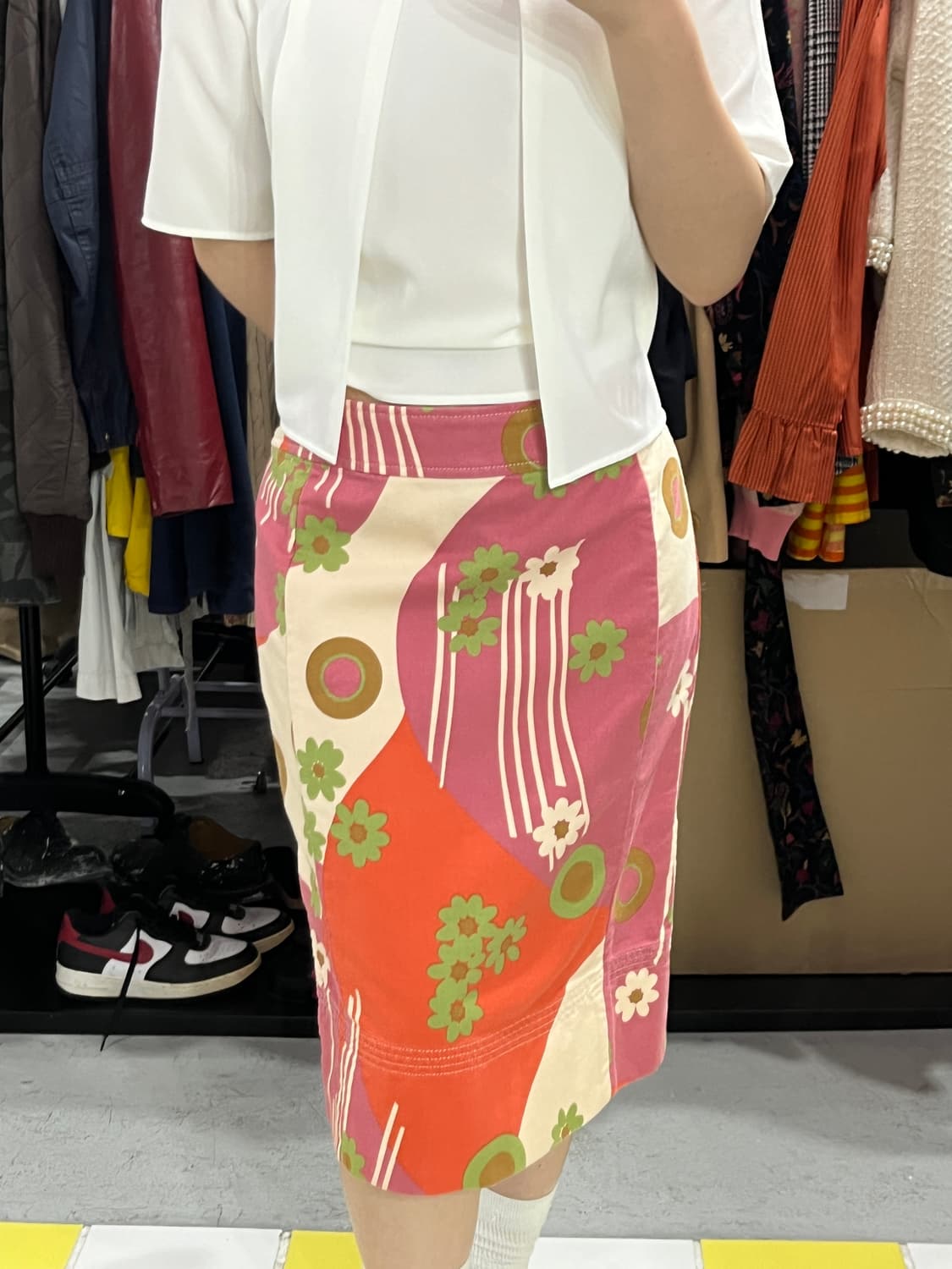 Marc jacobs 마크제이콥스 플라워 코튼 스커트 상품이미지3