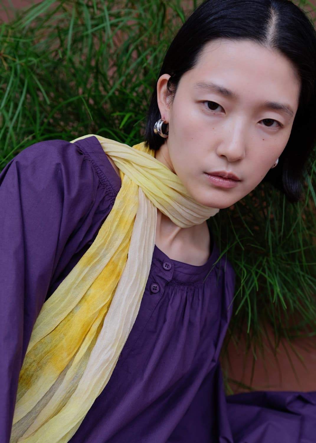 에토스 프린트 스카프 ethos printed scarf 상품이미지5