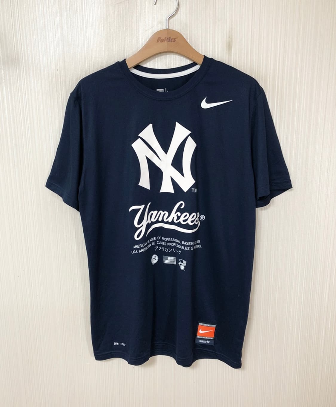 MLB 나이키 드라이핏 뉴욕양키스 티셔츠 L(해외) 상품이미지1