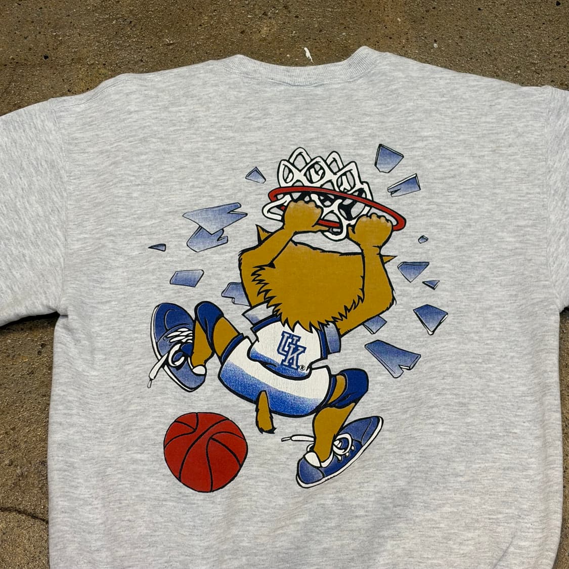 90s Made in USA 미국 빈티지 켄터키 농구 맨투맨 상품이미지5