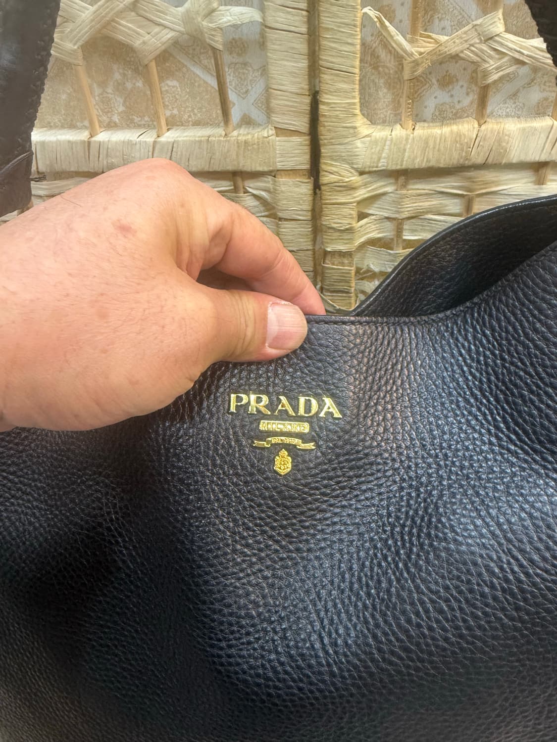 정품 프라다 비텔로 다이노 쇼퍼백 팝니다 상품이미지2
