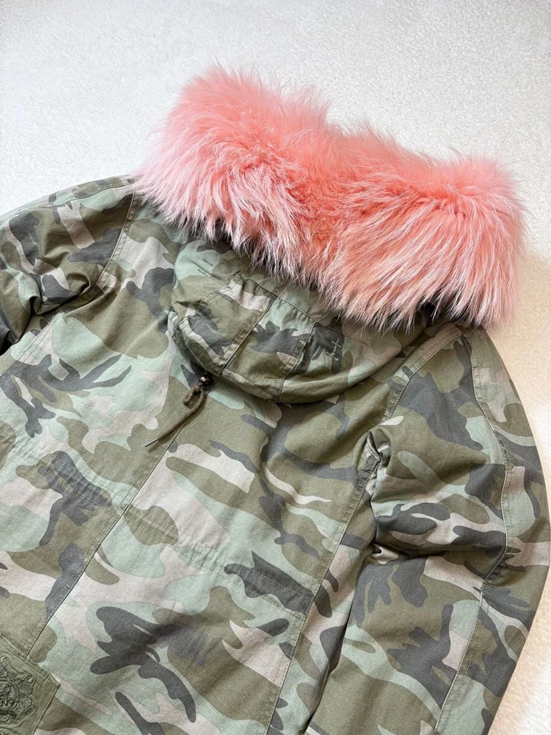 미스터앤미세스 밀리터리 코럴 코요테 퍼 사파리 야상 pn6170 상품이미지7