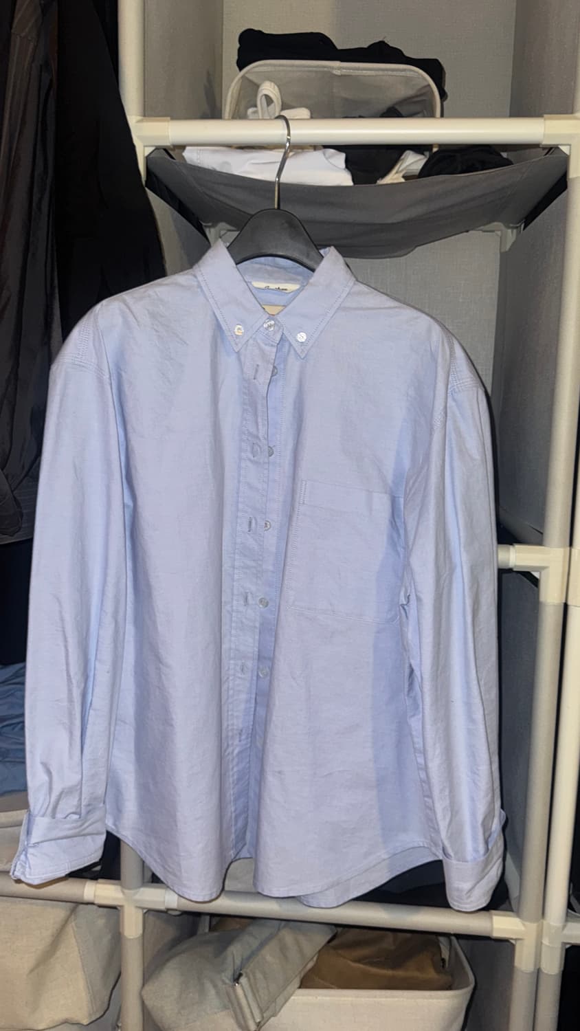 디애퍼처 레놀라 블루 셔츠 상품이미지5