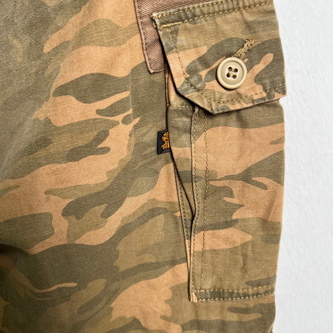 알파인더스트리 카모 카고 팬츠 L 상품이미지6