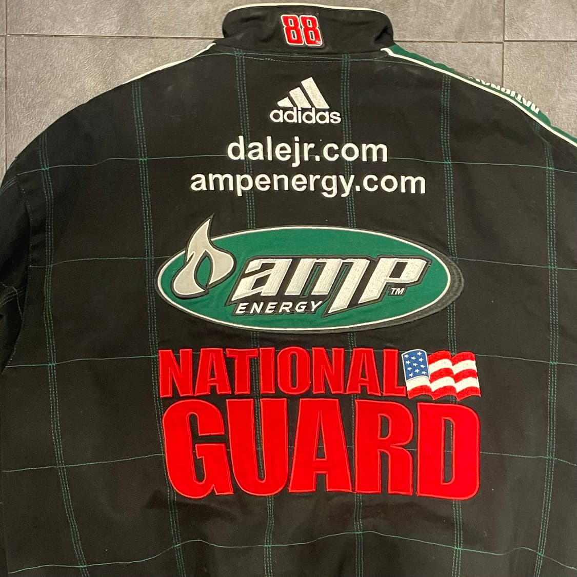 [IM] JH 제프해밀턴 AMP 블랙 코튼 레이싱자켓 DEADSTOCK 상품이미지9