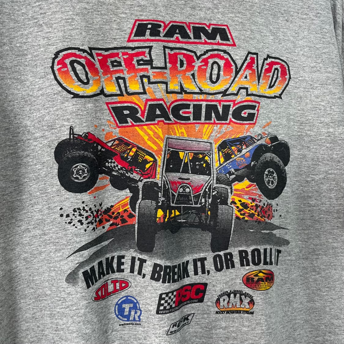 VTG USA RAM 오프로드 레이싱 로고 반팔티 상품이미지9