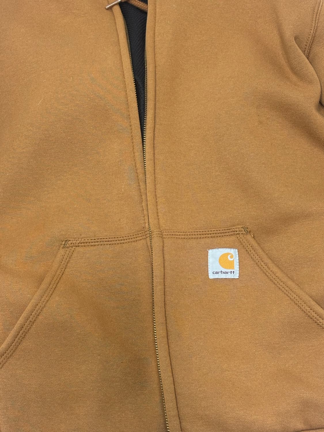 칼하트 브라운 후드집업 상품이미지2