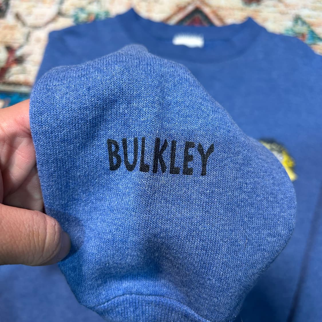 [M] 90s Tultex 프린팅 기모 스웻셔츠 상품이미지4