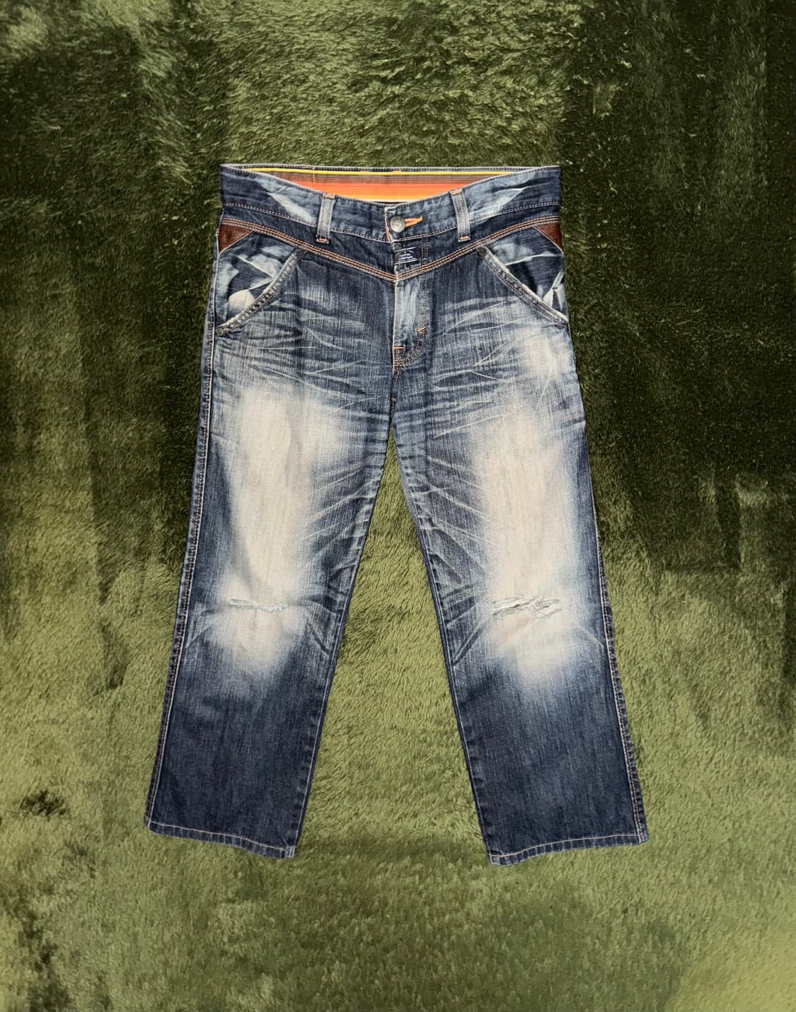 [32] EDWIN 에드윈 MADE IN JAPAN 집 포켓 데님 팬츠 상품이미지1