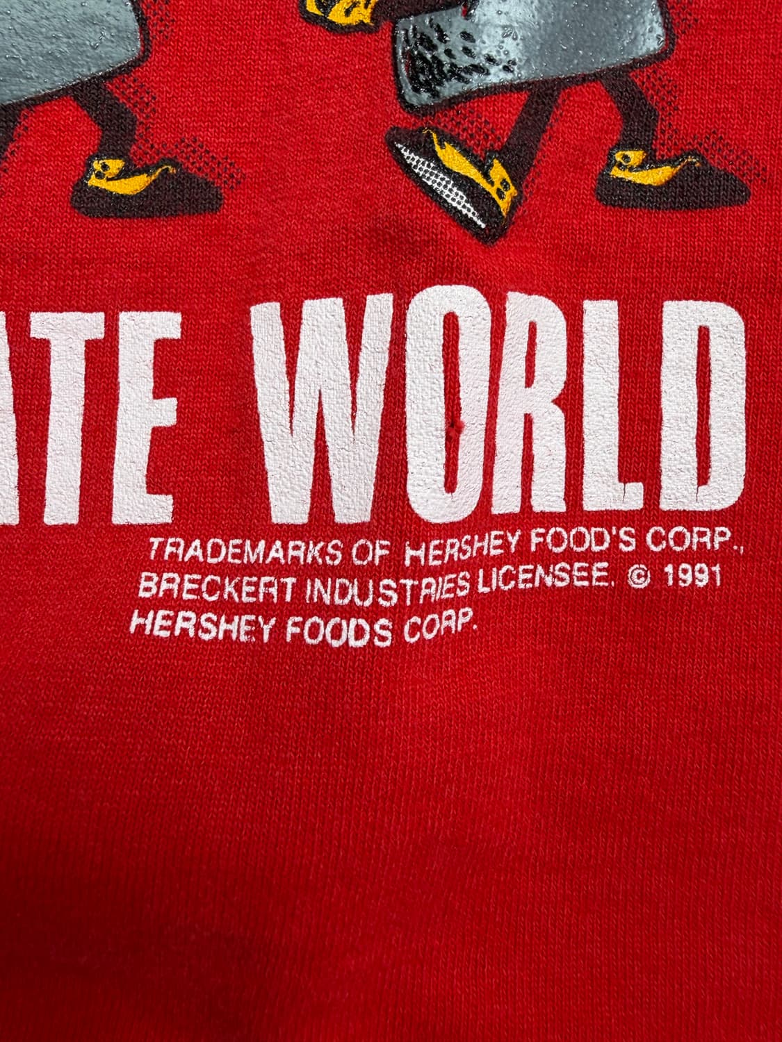 90s Hershey's Kisses Tee (red) 상품이미지6