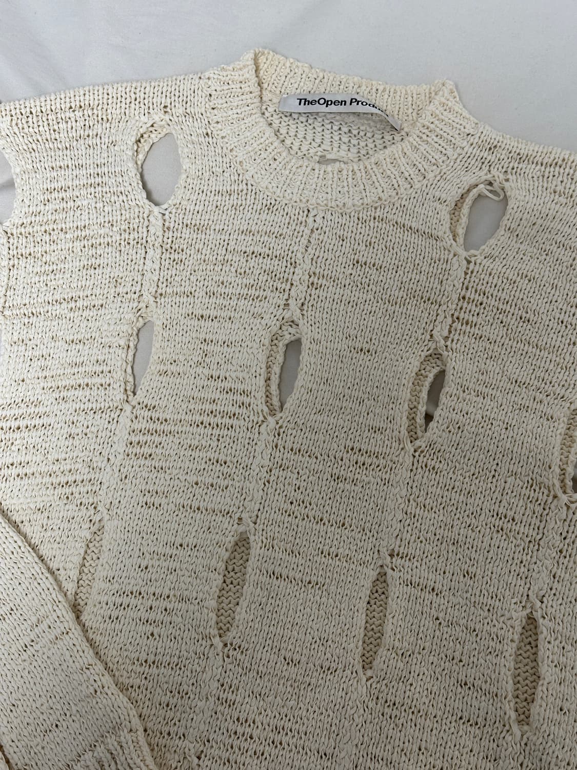 더오픈프로덕트 (오픈YY) 컷아웃 니트 상품이미지5