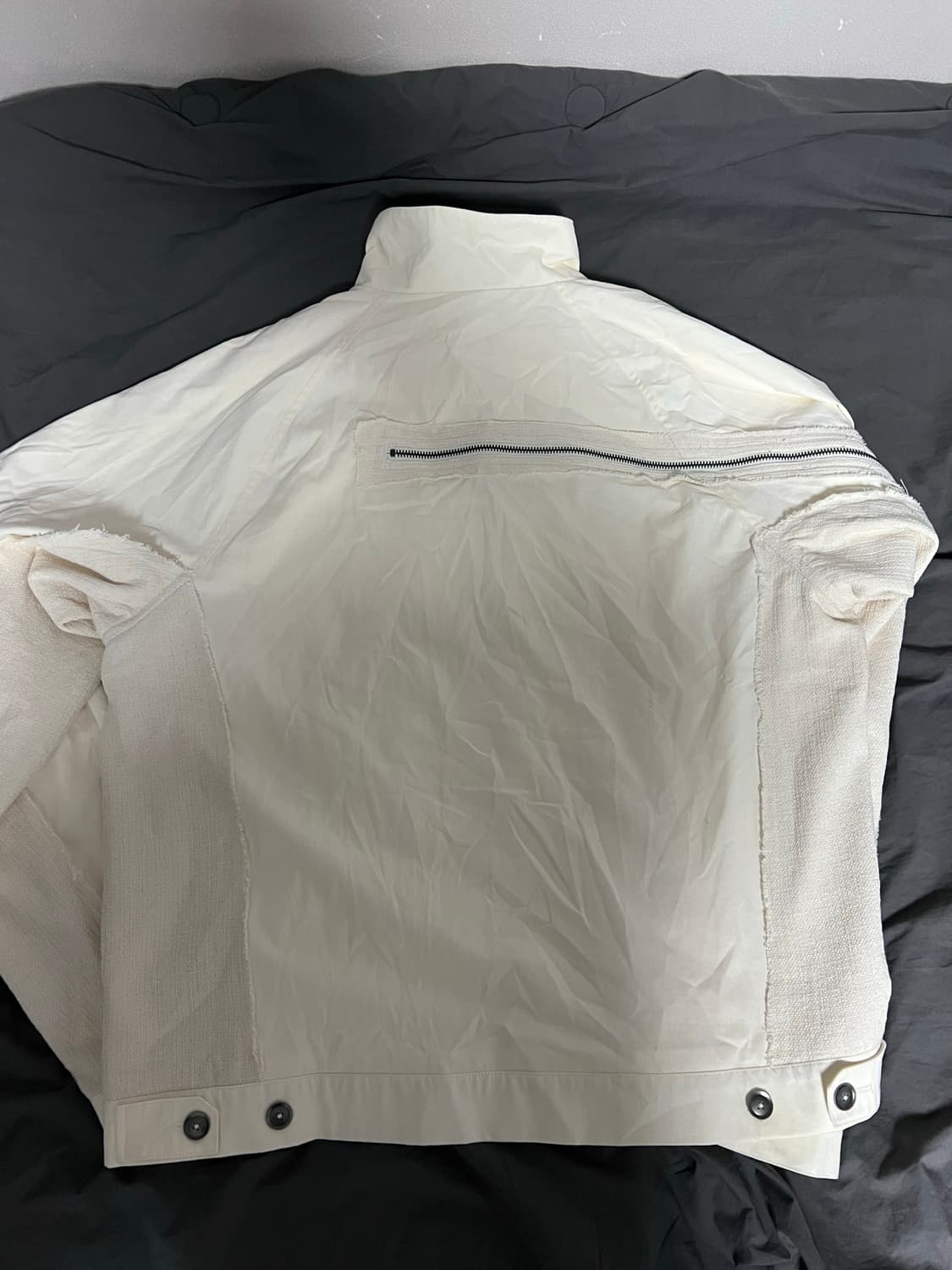 (4) 산산기어 어파인 커브자켓 아이보리 1회착 새상품급 상품이미지8