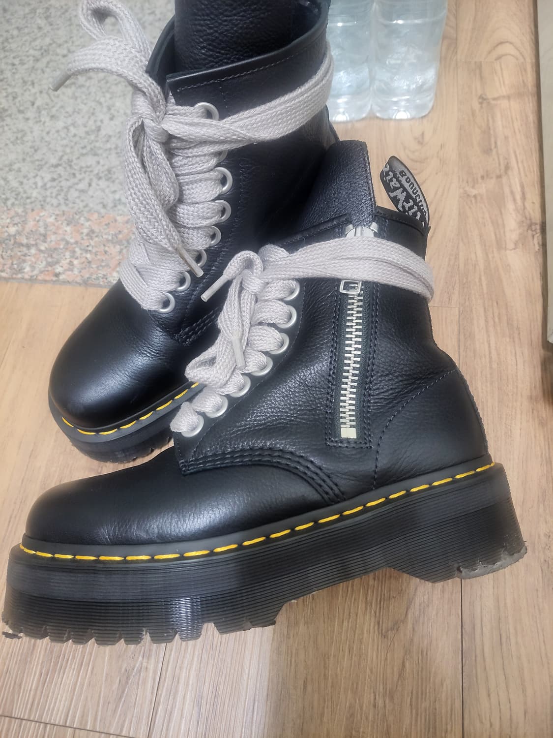 릭오웬스 × 닥터마틴1460 쿼드 상품이미지1