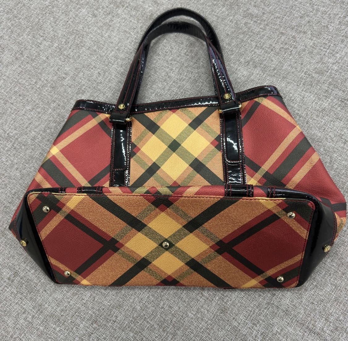 닥스 빈티지 체크 핸드백 토트백 상품이미지2