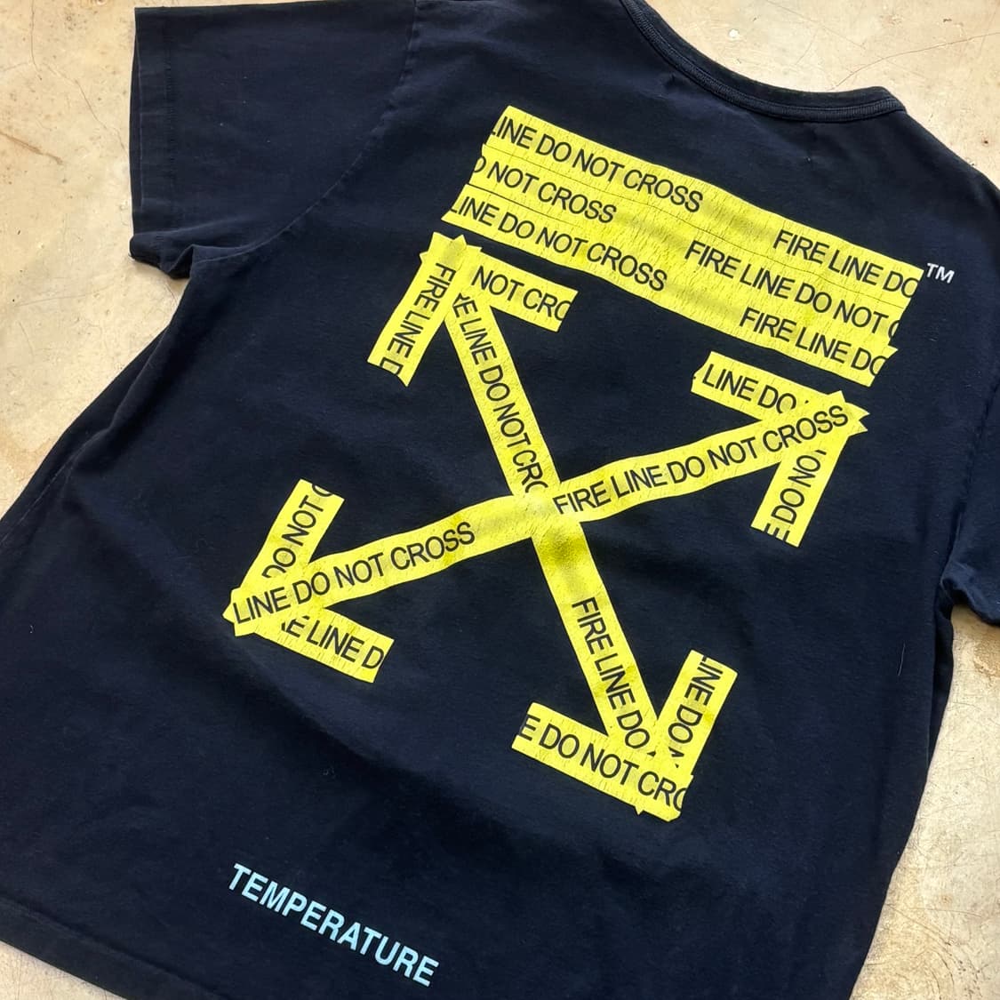 🫶🏻 오프화이트 Black 반팔티셔츠 🫶🏻 상품이미지2