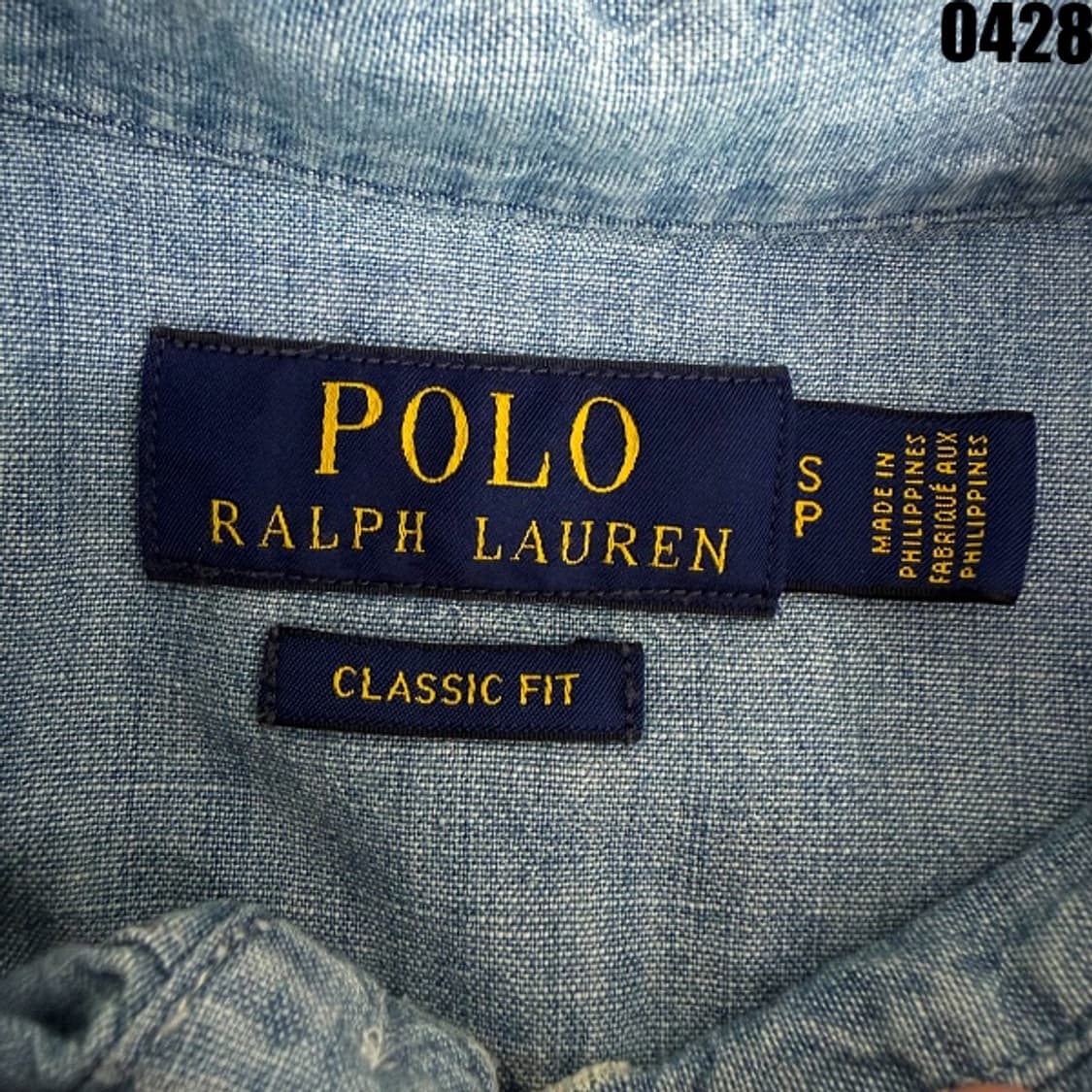 폴로 랄프로렌 스포츠맨 백프린팅 샴브레이 셔츠 S/P 0428 상품이미지4