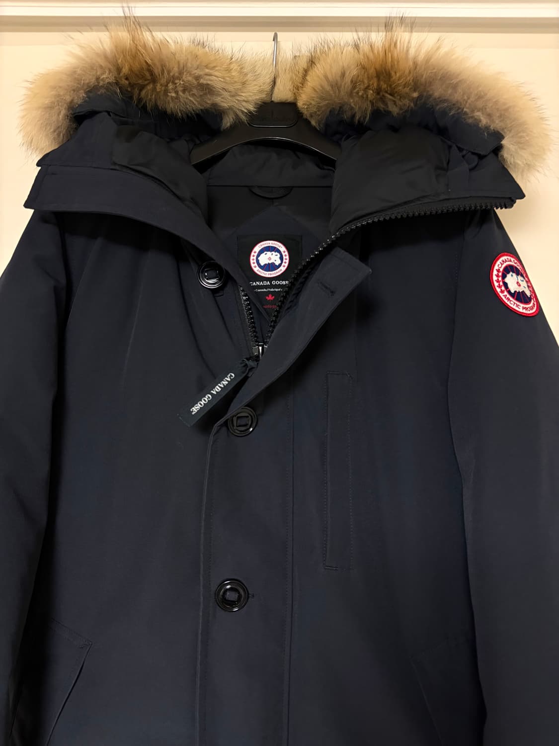 캐나다구스 샤토 패딩 네이비(M-M) 상품이미지4