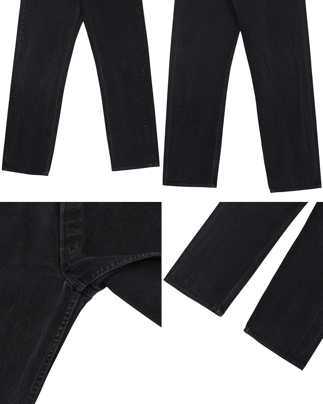 1997 USA 리바이스 501-0660 블랙 데님 팬츠 빈티지 미국제 상품이미지8