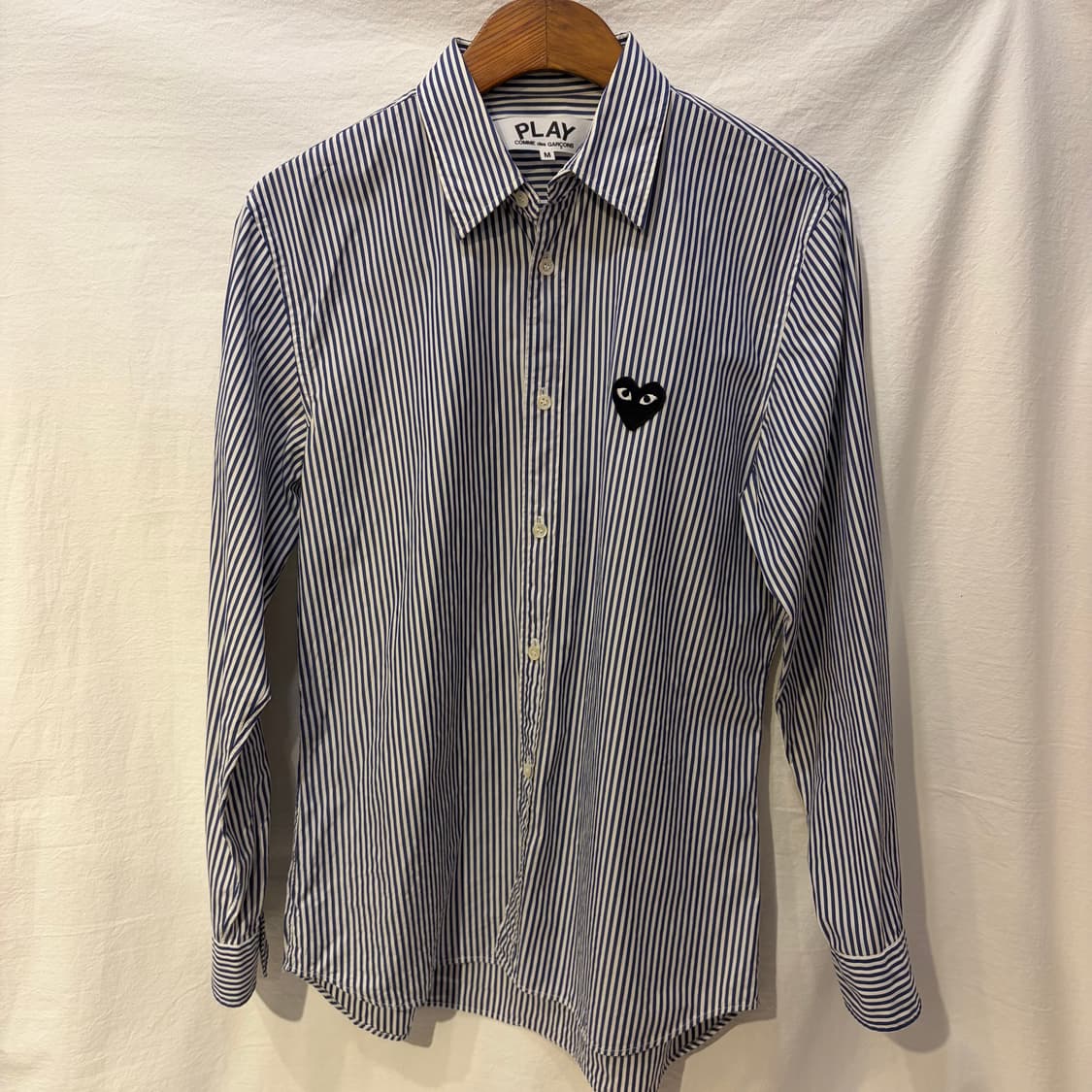 꼼데가르송 플레이 스트라이프 셔츠 상품이미지1