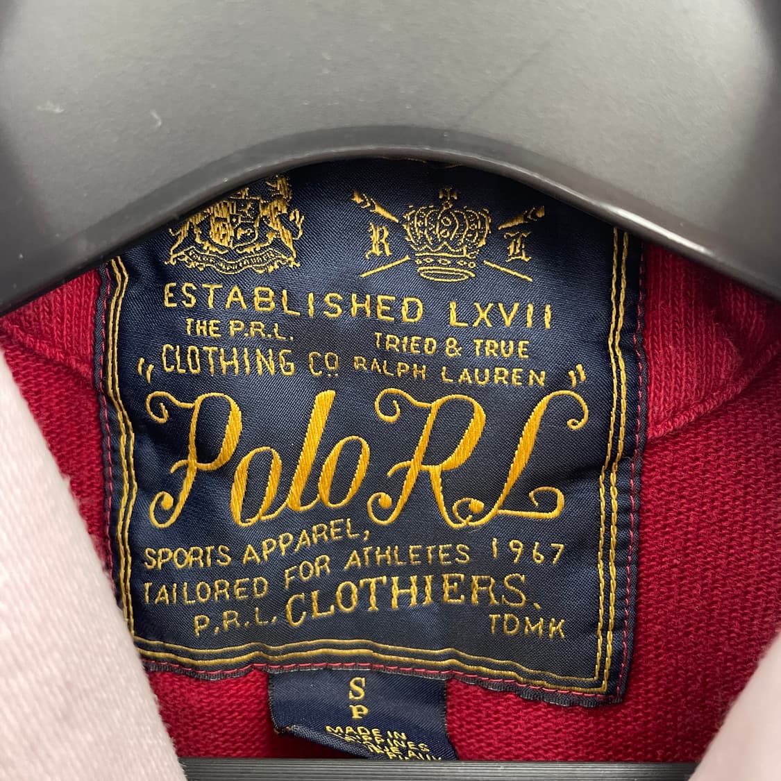 폴로 랄프로렌 럭비 풋볼베어 카라 긴팔티 롱슬리브 상품이미지4