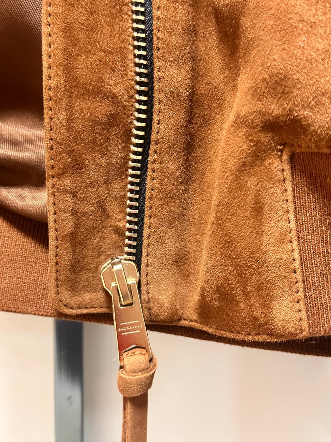 (새상품) 올세인츠 오르텐 스웨이드 봄버자켓 상품이미지7