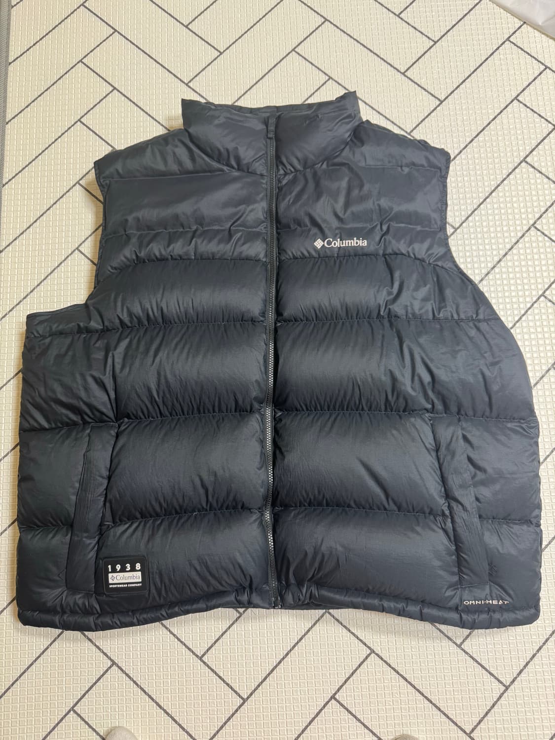 컬럼비아 패딩 조끼 블랙 XXL 상품이미지1