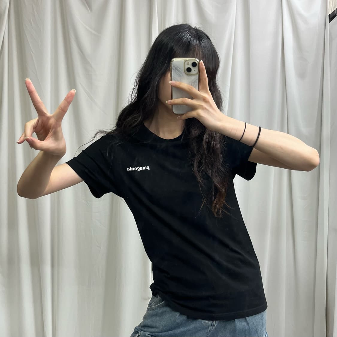 Patagonia black T-shirts 상품이미지2