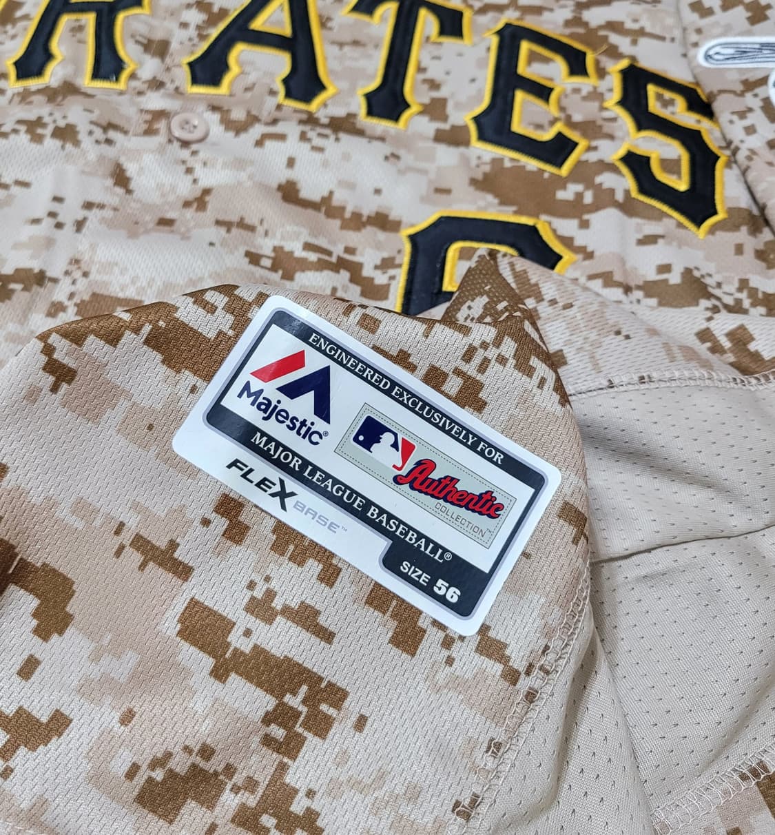 MLB 피츠버그 파이어리츠 밀리터리 카모 유니폼 상품이미지6