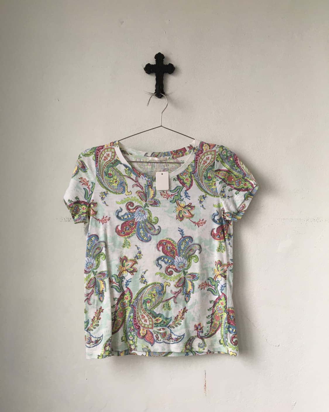 Paisley pattern t shirt 상품이미지2
