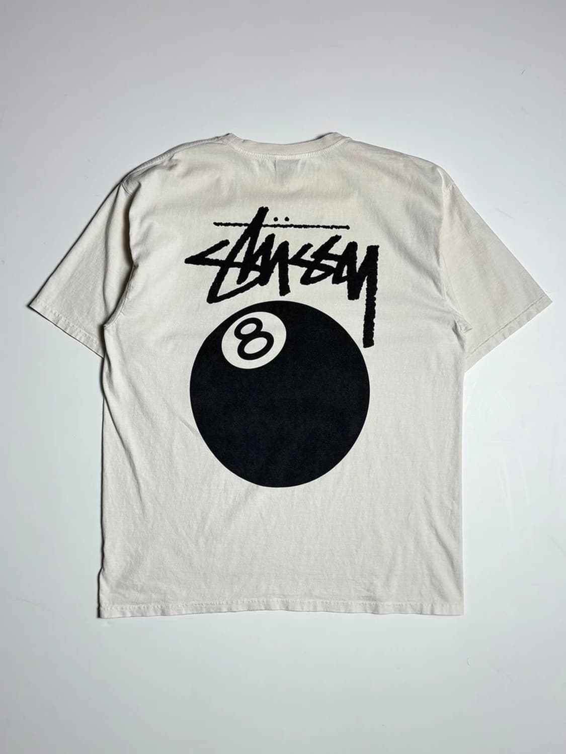 스투시 STUSSY 8볼 그래픽 코튼 반팔 티셔츠 R1406 상품이미지1