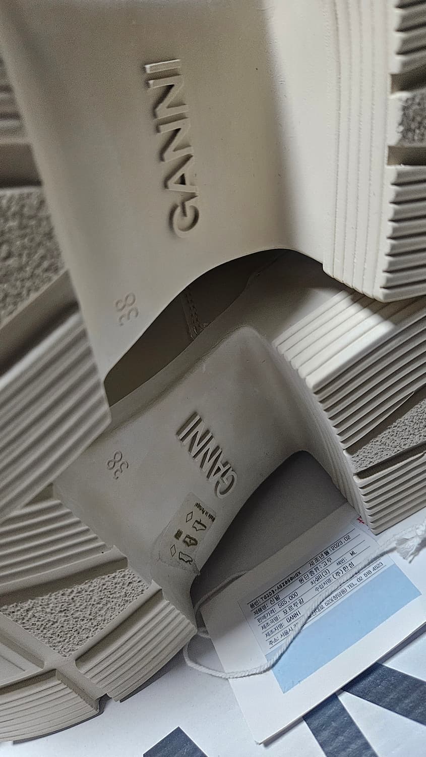 가니 ganni 부츠 워커 신발 힐 구두 신품 상품이미지6