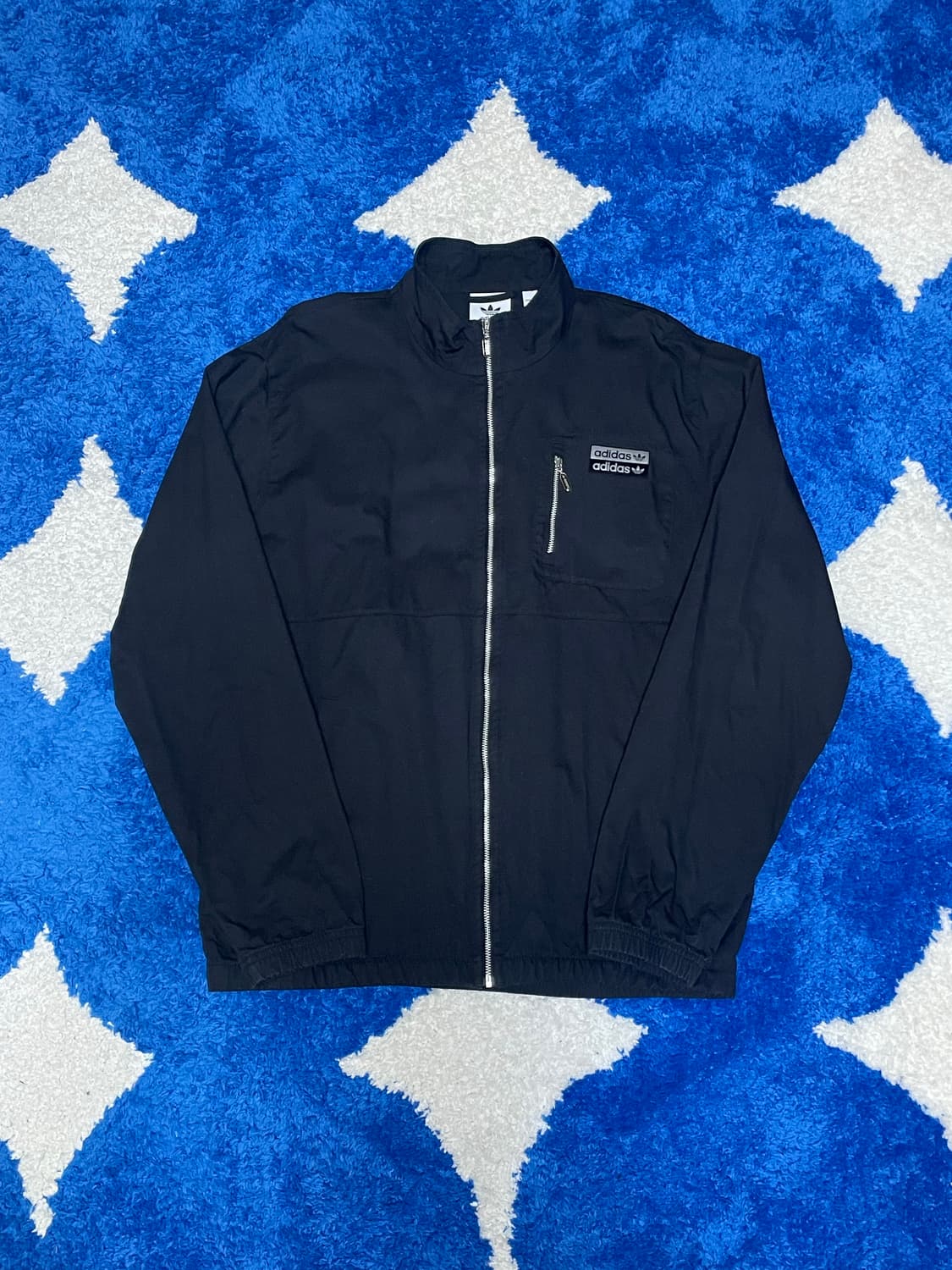 아디다스 Adidas 블랙 트랙탑 자켓 L 상품이미지1